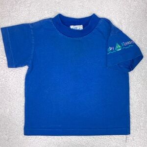 Vintage Oshkosh blue short sleeve tee made in USA 12m